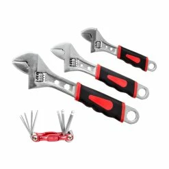 BargainJunkie Brink Tools Adjustable Wrench And Hex Set Tools & Auto