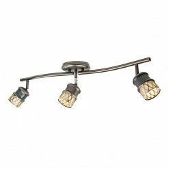 BargainJunkie Catalina Lighting 3 Light Foldable Arm Track