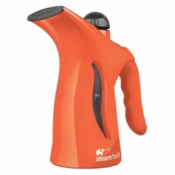 BargainJunkie New Steamfast Compact Fabric Steamer, Orange