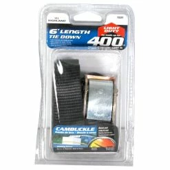 BargainJunkie Highland 1in X 6ft Cambuckle Tie Down Strap