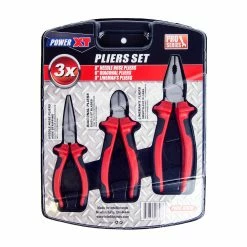 BargainJunkie PowerXT 3pc Pliers Set Tools & Auto
