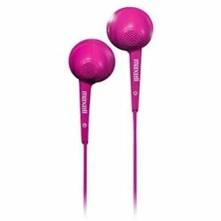 BargainJunkie Maxell Jelleez Soft Comfort Fit Earbuds With Mic, Pink New
