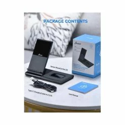 BargainJunkie Seneo Wireless Charger, Wireless Charging Pad & Stand