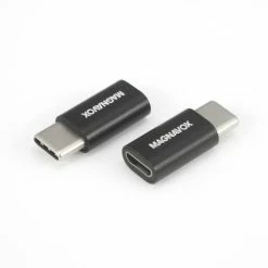BargainJunkie Magnavox USB Type C To Micro USB 2.0 Adapter, 2 Pack