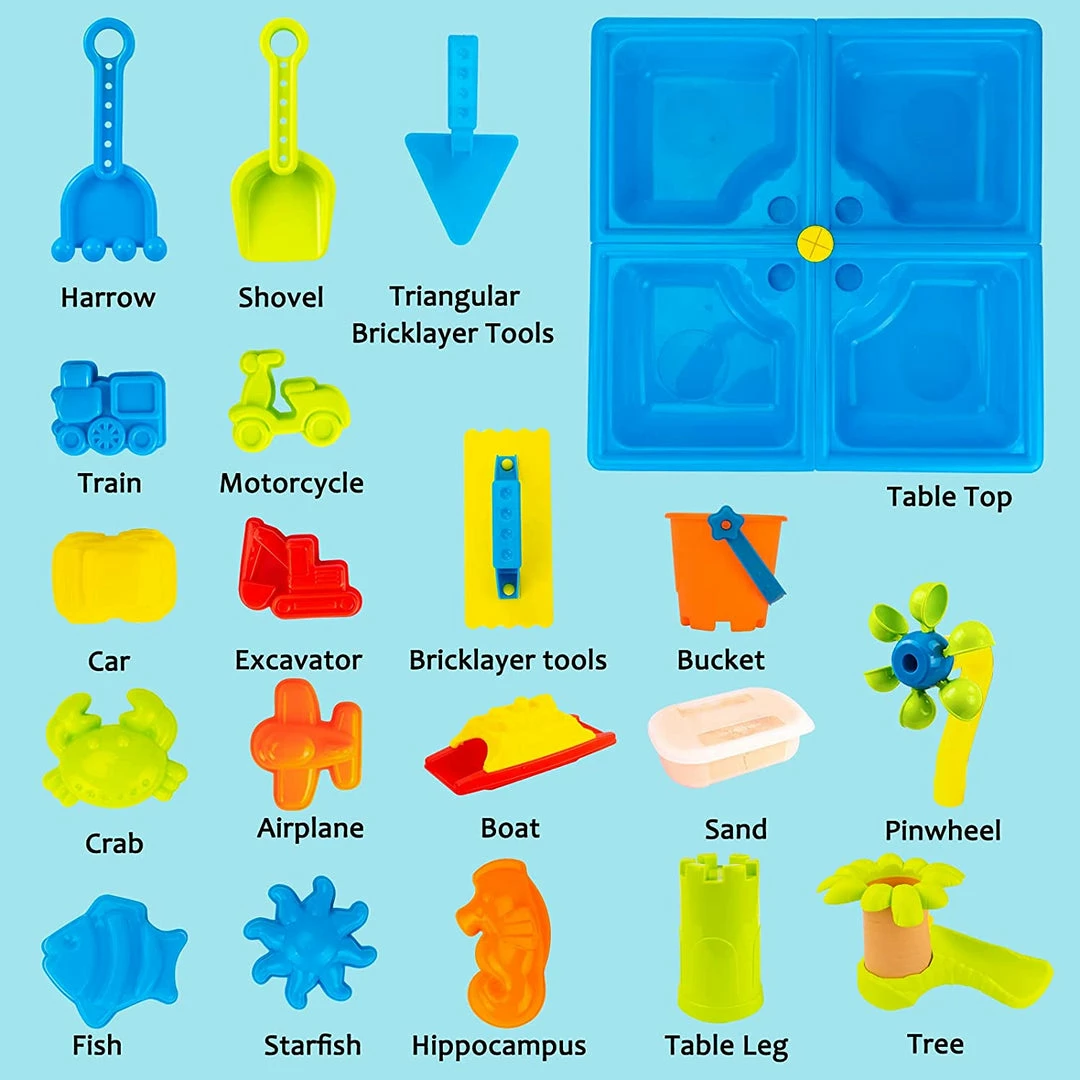 BargainJunkie UNIH Beach Table Toy Set New
