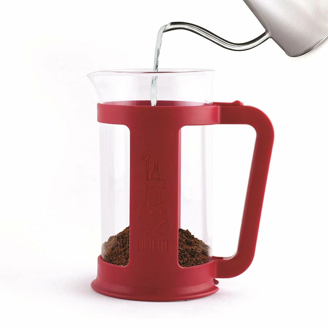BargainJunkie New Bialetti 12oz Coffee Press, Red