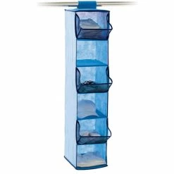 BargainJunkie Neat Freak 10-Shelf Mesh Front Organizer, Blue New