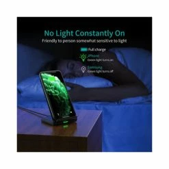 BargainJunkie CHOETECH Fast Charge Wireless Charging Stand, 10W, Qi-Certified, 2 Pack New