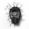 BargainJunkie Star Wars Kylo Ren Helmet 3D Deco Light