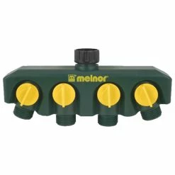 BargainJunkie Melnor Four-Way Plastic Connector 330S