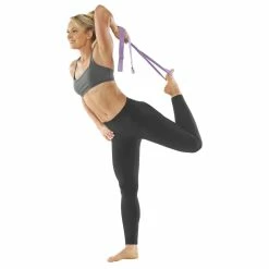 BargainJunkie Everlast F.I.T. 2-in-1 Yoga Strap, Purple