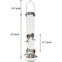 BargainJunkie New Fakiya Hanging Bird Feeders 2 Pack