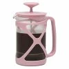 BargainJunkie Primula Tempo 6 Cup Glass French Coffee Press, Cotton Candy Pink