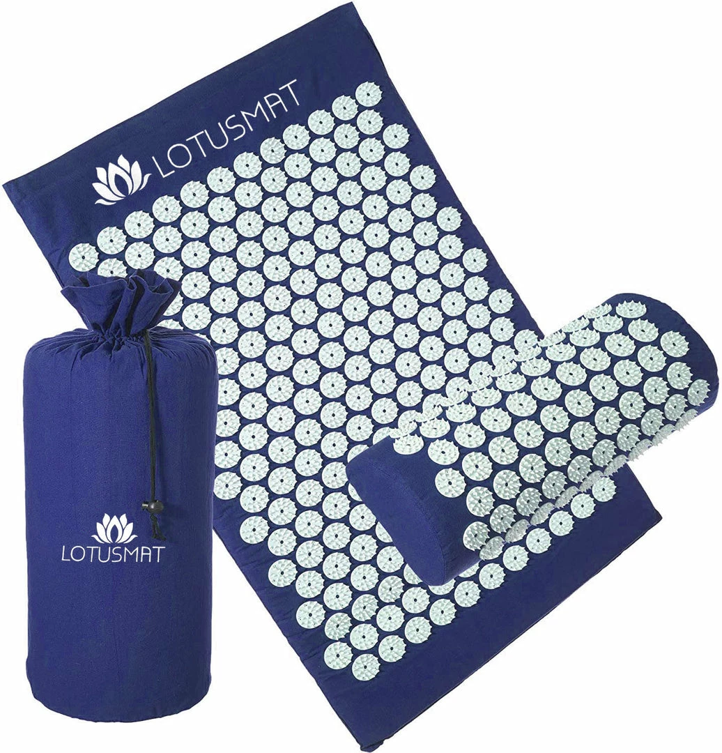 BargainJunkie New LOTUSMAT Acupressure Massage Mat And Pillow Set