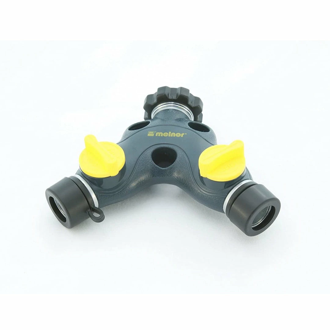 BargainJunkie Melnor 15244 Metal 2 Way Hose Valve New