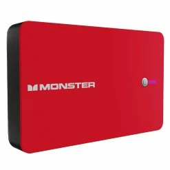 BargainJunkie Monster 10000 MAh Rapid Charging Power Bank, Red New