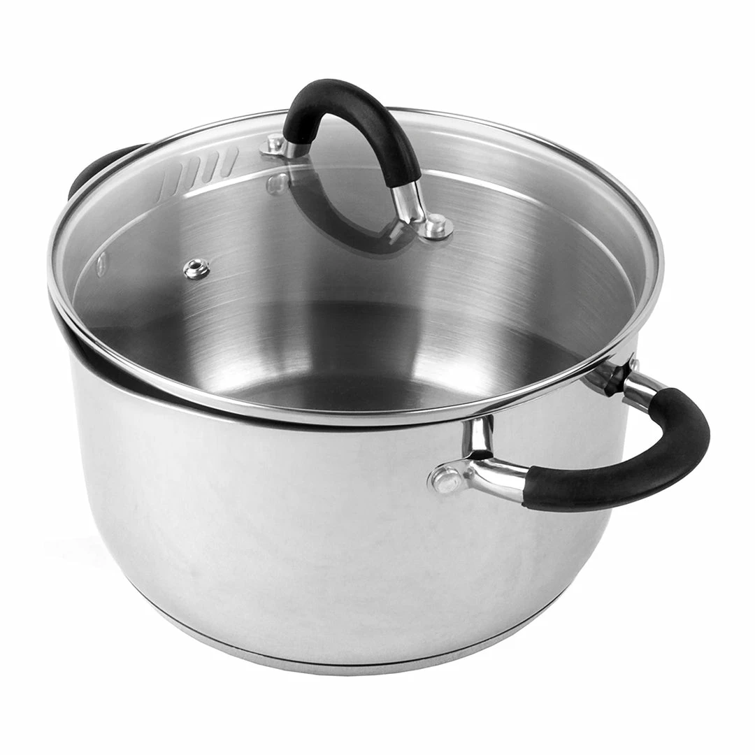 BargainJunkie Complete Cuisine Stock Pot With Lid