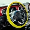 BargainJunkie COPAP 15" Steering Wheel Cover, Yellow New