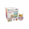 BargainJunkie Genius Art Paint Your Own Owl Candle Holder Kit New