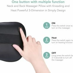 BargainJunkie MaxKare Neck Massager With Kneading And Heat
