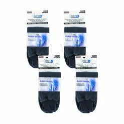 BargainJunkie PolarEx Storm-Tec Fleece Socks, 4 Pairs