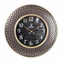BargainJunkie New Empire 16 Inch Bronze Deocrative Wall Clock