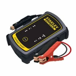 BargainJunkie New Stanley Fatmax 8 Amp Automatic Battery Charger & Maintainer, Refurbished