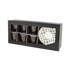 BargainJunkie Toscana Fine Porcelain 12 Piece Coffee Cup And Saucer Set