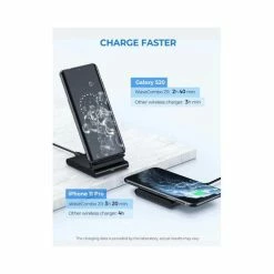 BargainJunkie Seneo Wireless Charger, Wireless Charging Pad & Stand