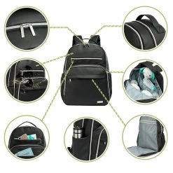 BargainJunkie New KeaBabies Large Waterproof Diaper Bag Backpack