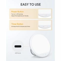 BargainJunkie New Techvilla Full Spectrum Light Therapy Lamp