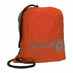 BargainJunkie Lifestyle Gadgets UST SlothCloth Portable Double Hammock 2.0, Orange-Gray