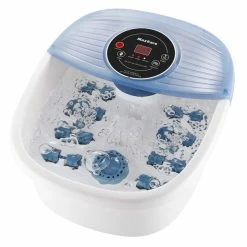 BargainJunkie MaxKare Foot Spa Massager With Full Roller, Heat And Bubbles New