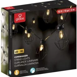 BargainJunkie Globe 10ft Copenhagen String Lights