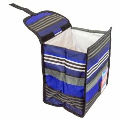 BargainJunkie New Packit Blue Striped Freezable Lunch Sack, 2 Pack