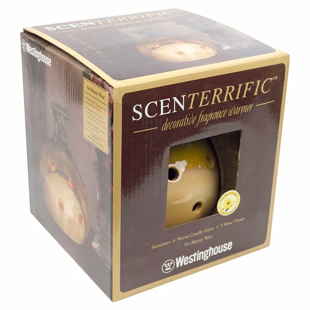 BargainJunkie Westinghouse Scenterrific Ceramic LED Light & Fragrance Warmer, Vase Home & Garden