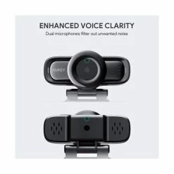 BargainJunkie Aukey PC-LM3 1080p Webcam With Dual Microphones