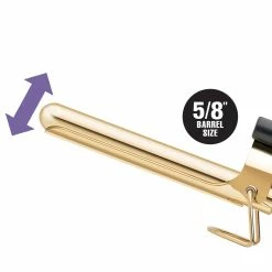 BargainJunkie Hot Tools Midi 5/8 Professional Marcel Curling Iron With 24k Barrel New
