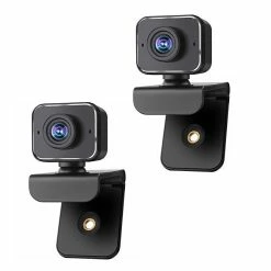 BargainJunkie New 2-Pack 1080P HD USB Webcam, 2 Pack