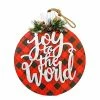 BargainJunkie New 12" Joy To The World Ornament Hangable Christmas Decor