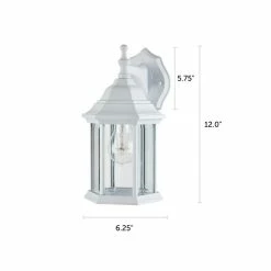 BargainJunkie 2-Pack Noma Hampshire Outdoor Wall Lights New