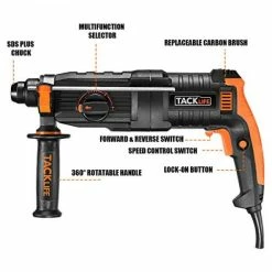 BargainJunkie Tacklife LRH01A Rotary Hammer Drill