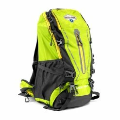 BargainJunkie Grizzly Peak 45L Internal Frame Hiking Backpack, Lime Green New
