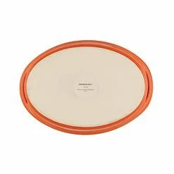 BargainJunkie Rachael Ray 2pc Bubble & Brown 1.5Qt & 2.5Qt Stoneware Set, Orange