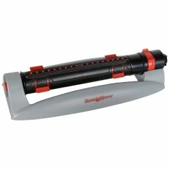 BargainJunkie Rain Wave Turbo Gear Adjustable Oscillating Sprinkler