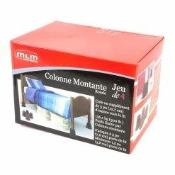 BargainJunkie 4 Piece Round Bed Risers Home & Garden