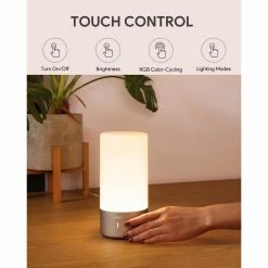 BargainJunkie Aukey Color Changing Touch Control LED Lamp New