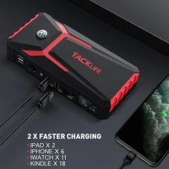 BargainJunkie Tacklife T8 800A Jump Starter & Power Bank