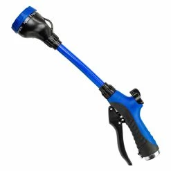 BargainJunkie Colour Wave 8-Pattern 15" Watering Wand, Blue