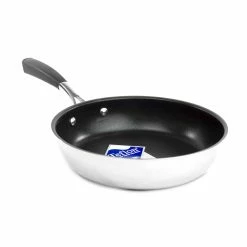 BargainJunkie SAVVY 8” Stainless Steel Frying Pan Kitchen